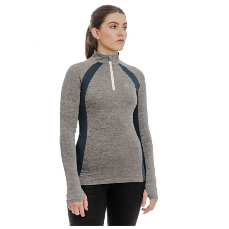 Horseware Winter Aveen Tech Top - Grey Melange